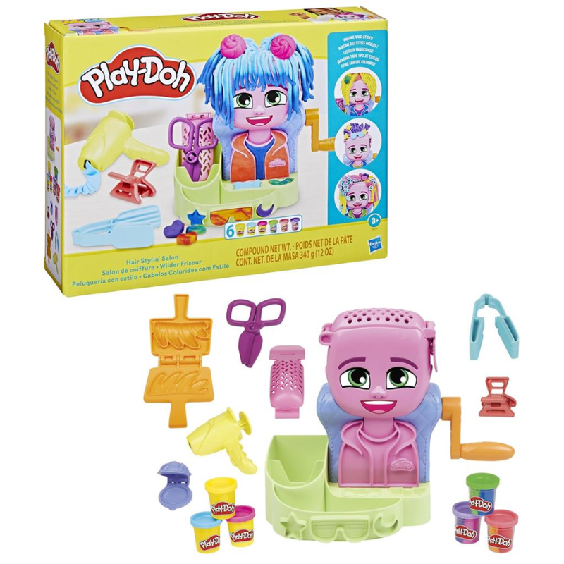Play-Doh Hair Stylist frisør sæt med modellervoks