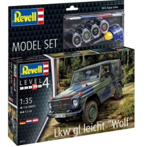 REVELL Model Set Lkw gl leicht "Wolf" 1:35