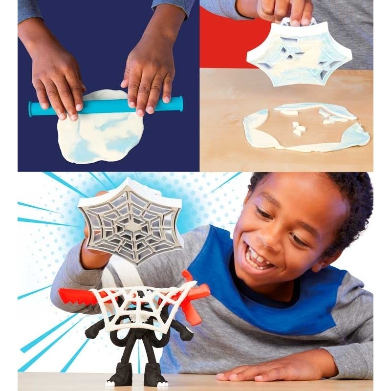 Play-Doh Modellervoks Spider-Man Launch & Slice Battle
