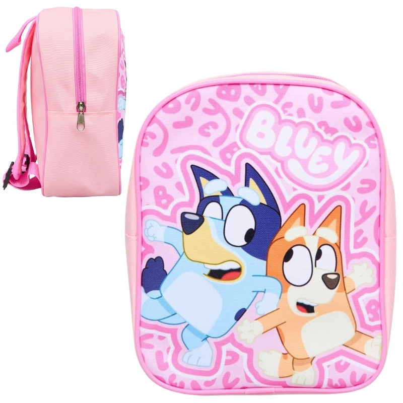 Bluey & Bingo Mini Rygsæk – Lyserød 24 cm