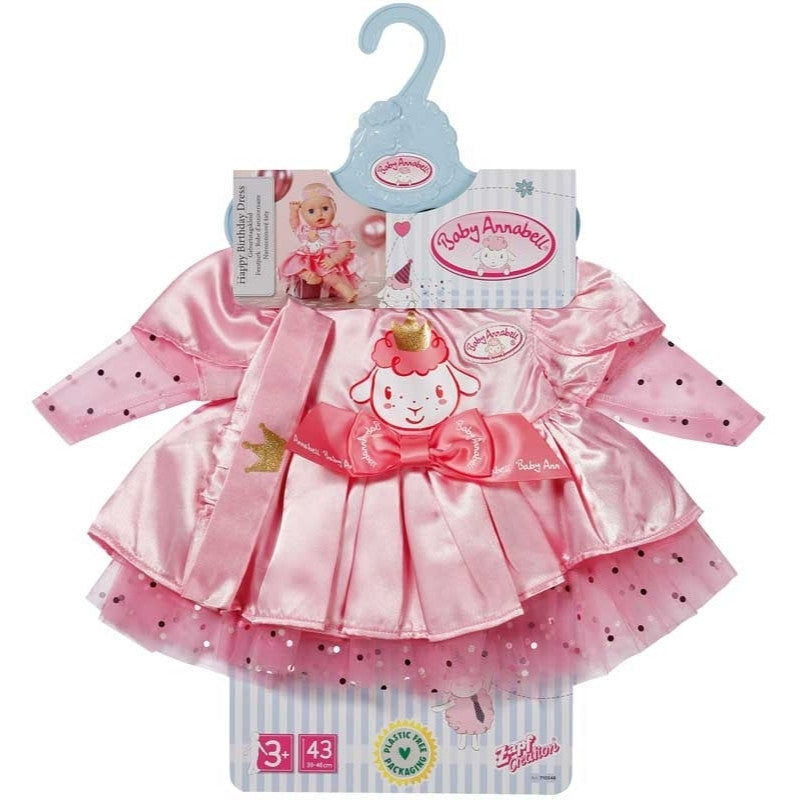 Baby Annabell – Fødselsdagskjole 43 cm