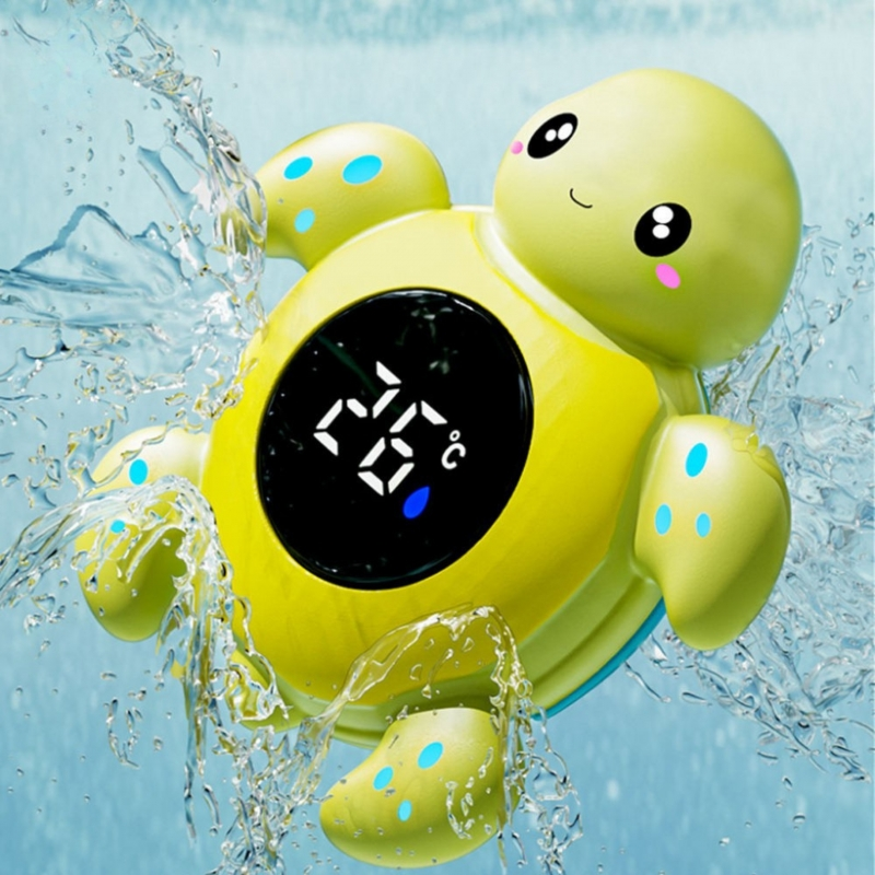 WOOPIE BABY 2-i-1 badetermometer – Skildpadde