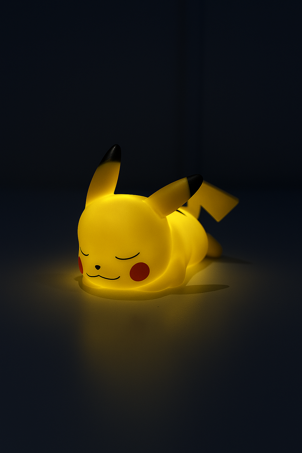 Pikachu Natlampe – Blød LED Børnelampe