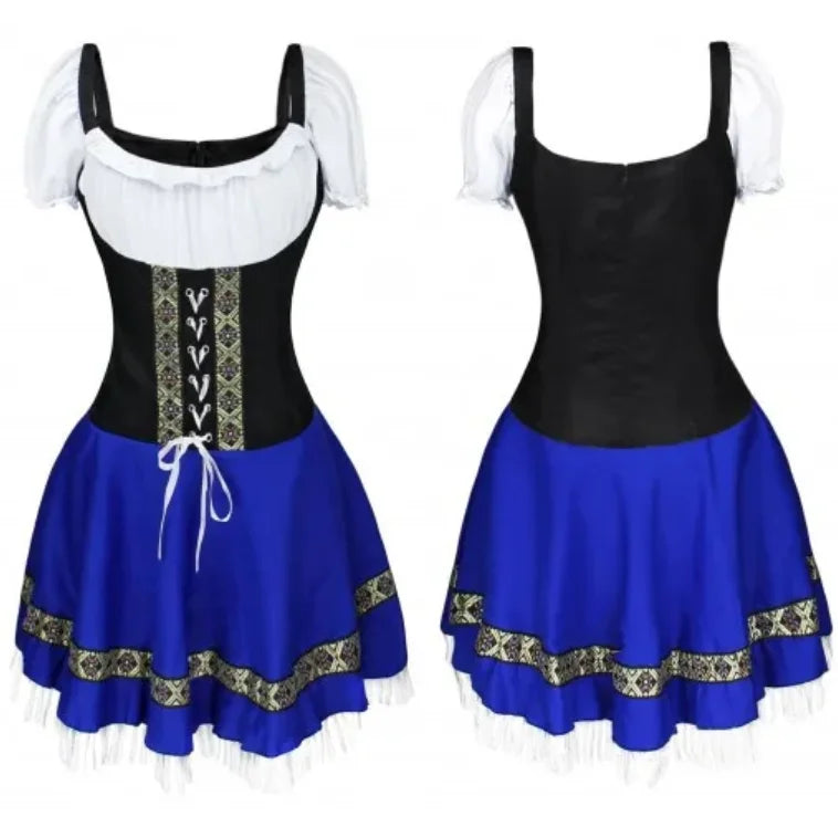 Oktober fest kjole - Bayersk kjole
