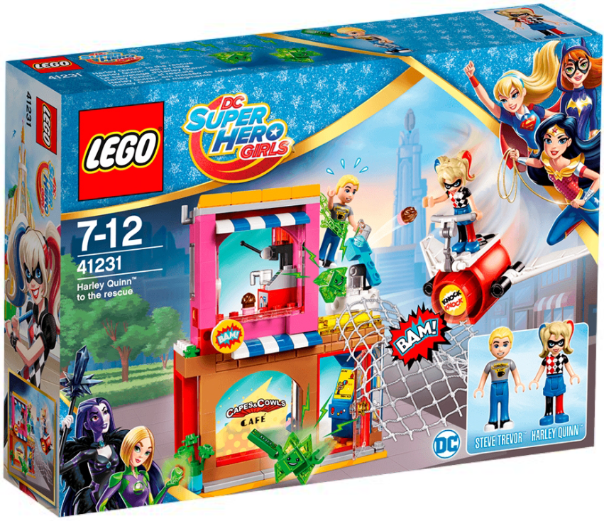 LEGO DC Super Hero Girls 41231 - Harley Quinn til undsætning - 217 dele