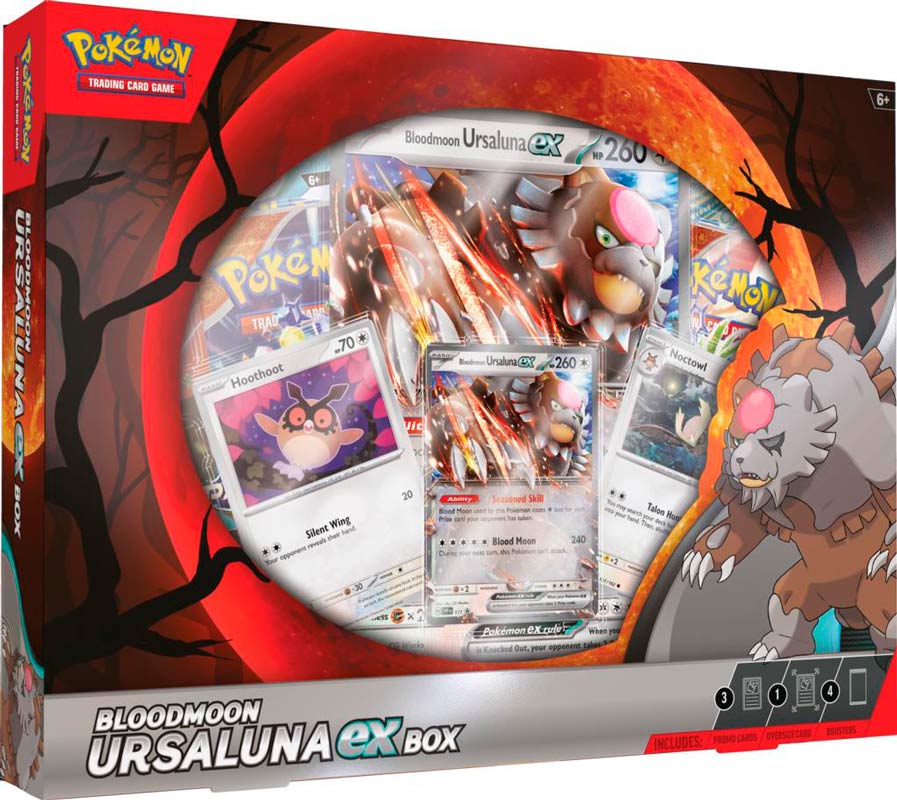 Pokémon Bloodmoon Ursaluna EX box