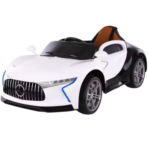 Elektrisk Sportsvogn 12V (Mercedes AMG-inspireret) Hvid