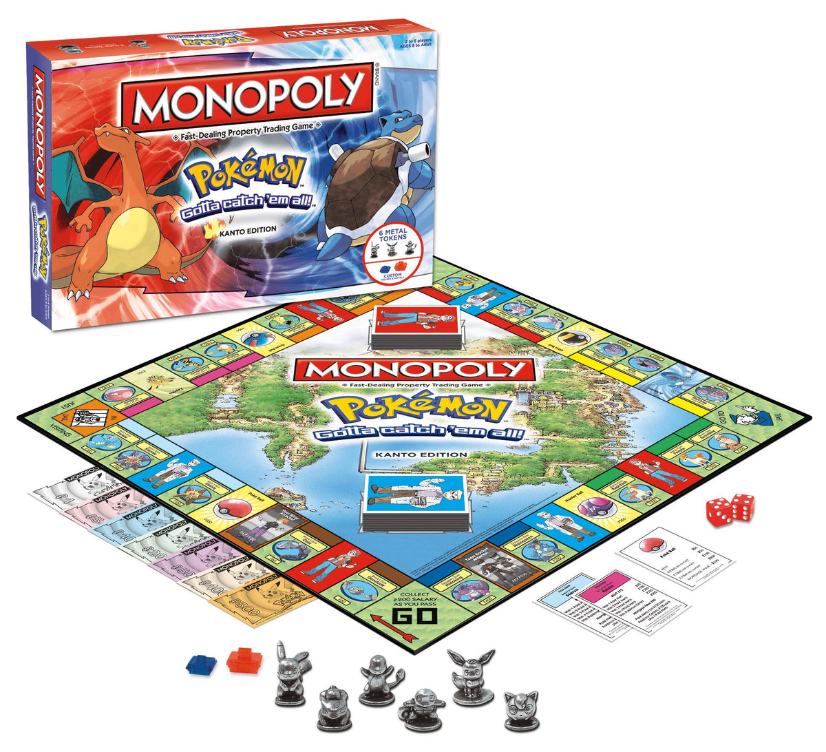 Pokémon Monopoly – Kanto Edition