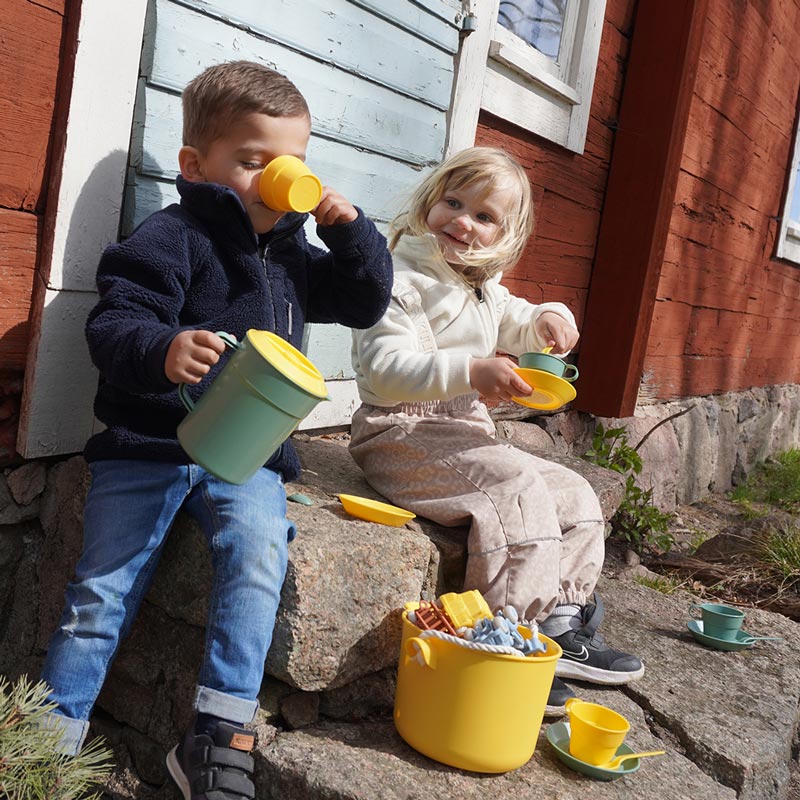 Kaffesæt med 4 kopper