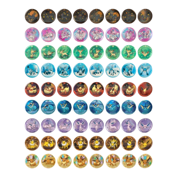 Pokémon TCG - Terastal Gathering ex SV9.5C Eeveelutions Badge Box - Kinesisk