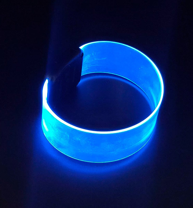 Armbånd med LED lys - blå