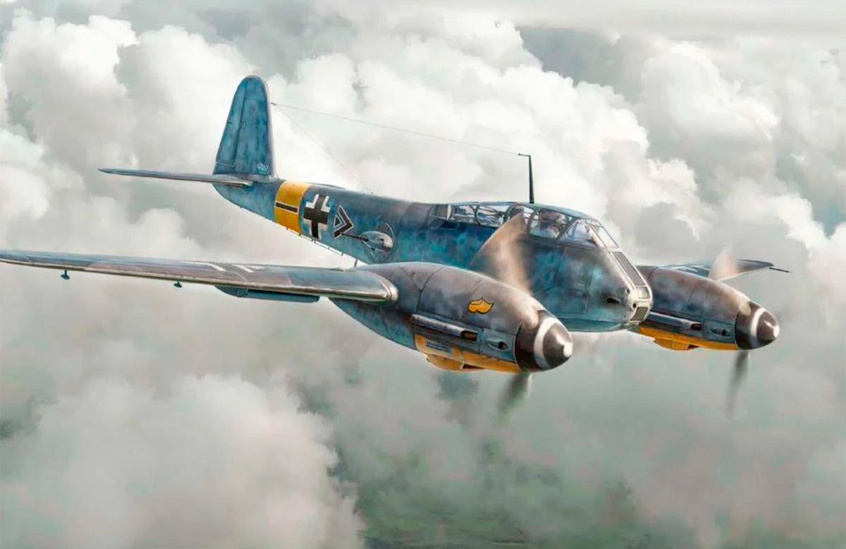 Italeri 1:72 Me 410 A-1 Hornisse - Modelfly