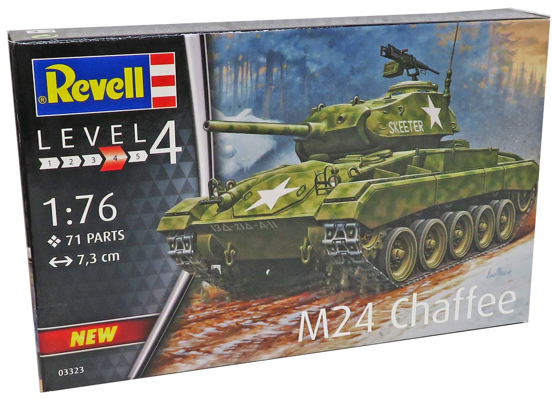 Revell M24 Chaffee kampvogn