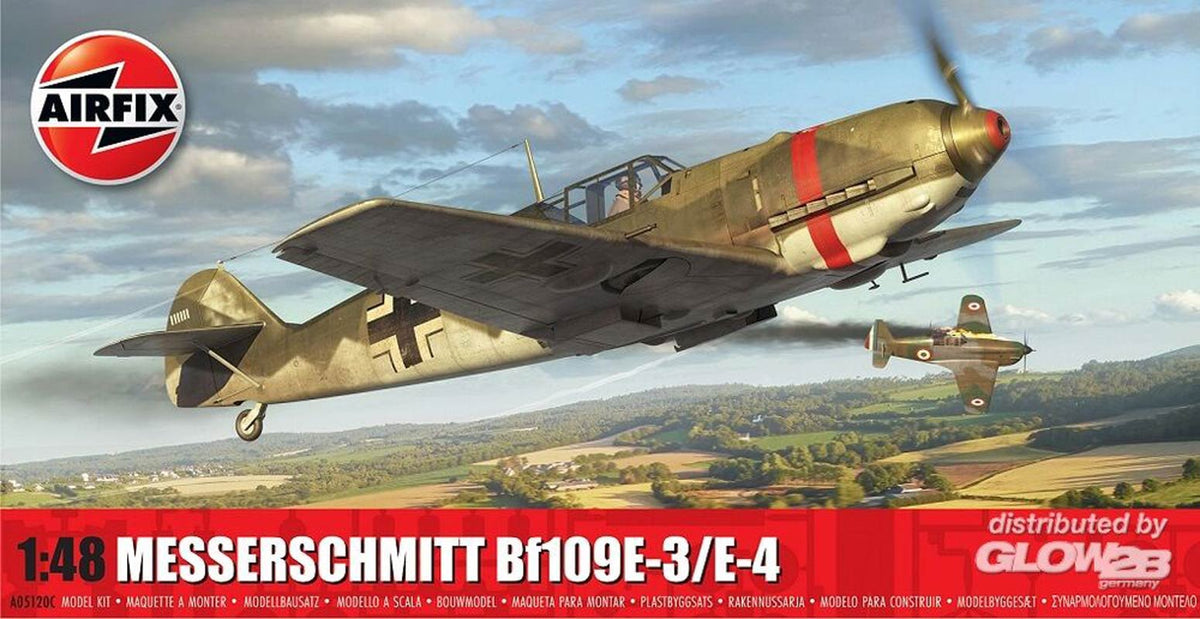 Airfix Messerschmitt Bf109E-3/E-4 - Modelfly