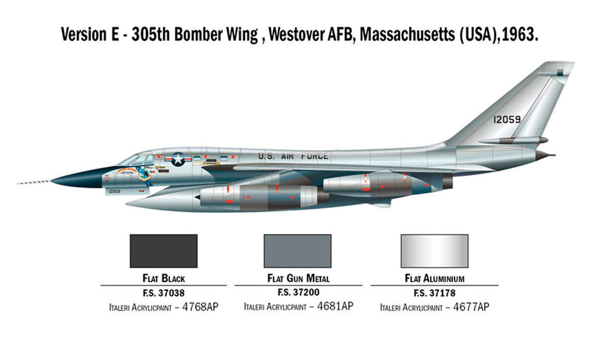 Italeri 1:72 B 58 Hustler - Modelfly