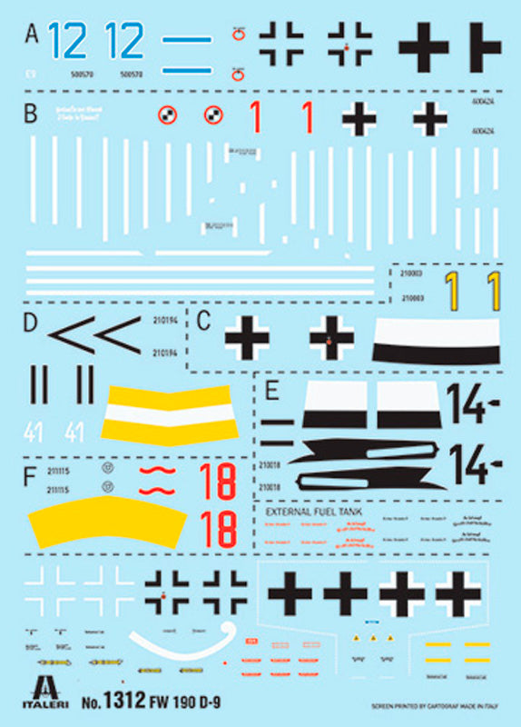Italeri FW190 D-9 - 1:72