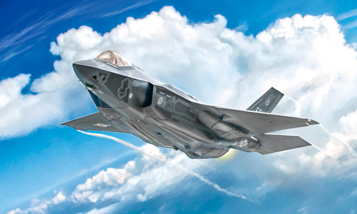Italeri 1:72 F-35 A Lightning II CTOL version - Modelfly