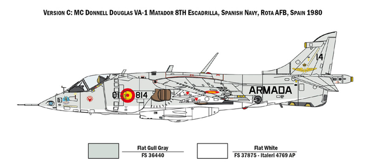Italeri AV-8A Harrier - 1:72