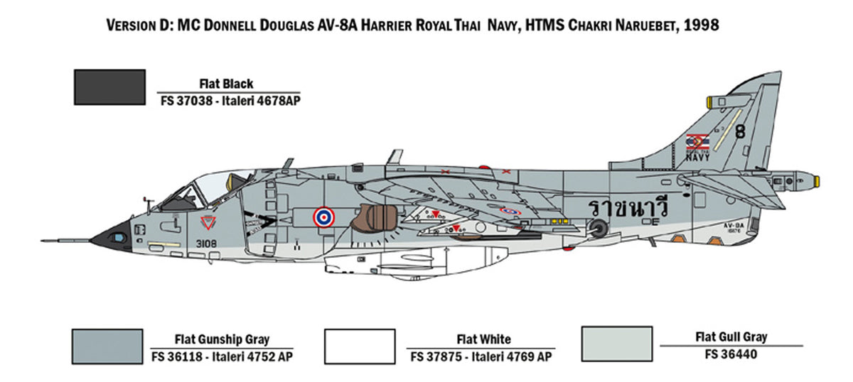 Italeri AV-8A Harrier - 1:72