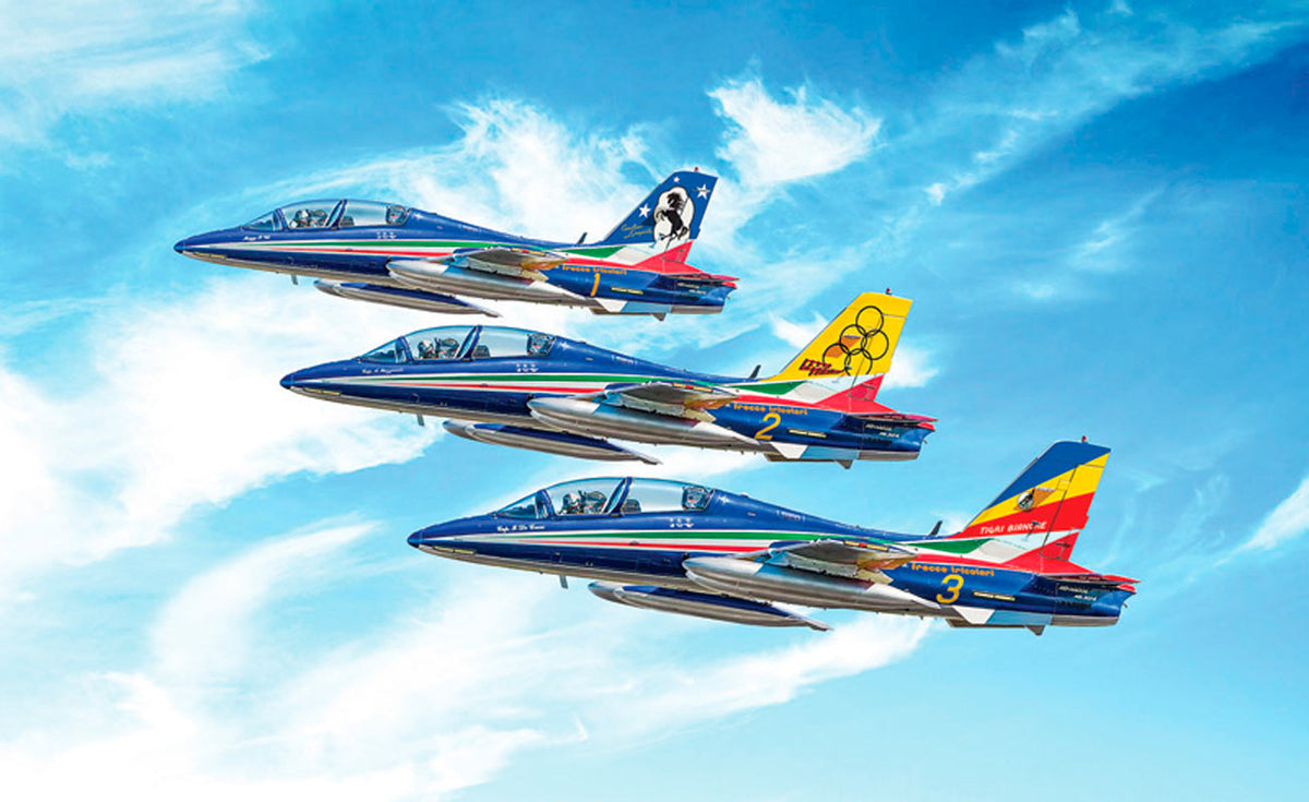 Italeri 1:72 Aermacchi MB-339 60 års jubilæum - Modelfly
