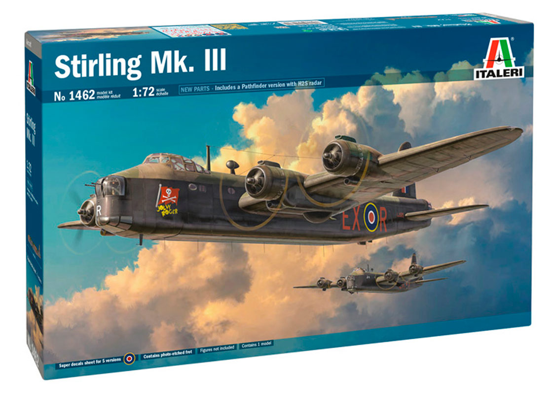 Italeri 1:72 Stirling Mk. III - Modelfly
