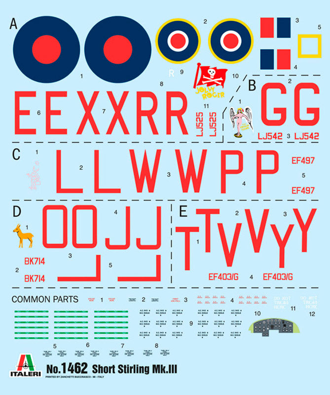 Italeri 1:72 Stirling Mk. III - Modelfly