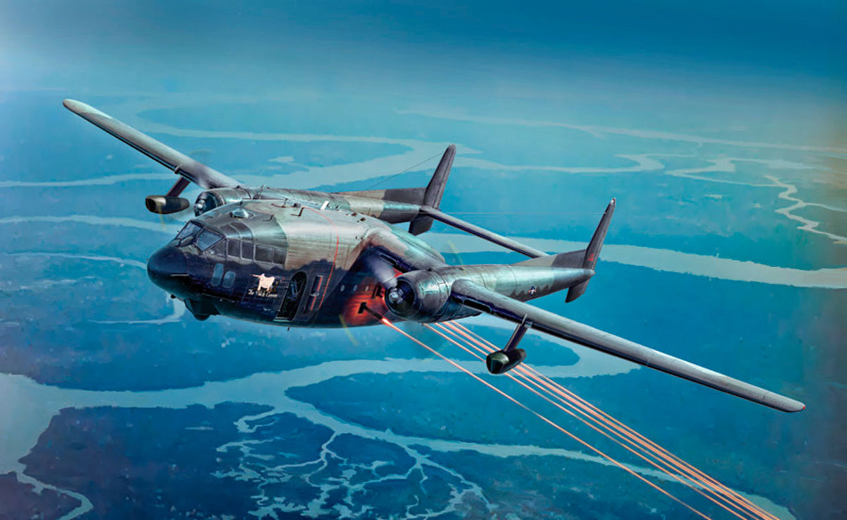 Italeri 1:72 AC-119K Stinger - Modelfly