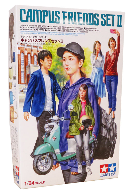 Tamiya Campus Friends Set 2 - Tilbehør