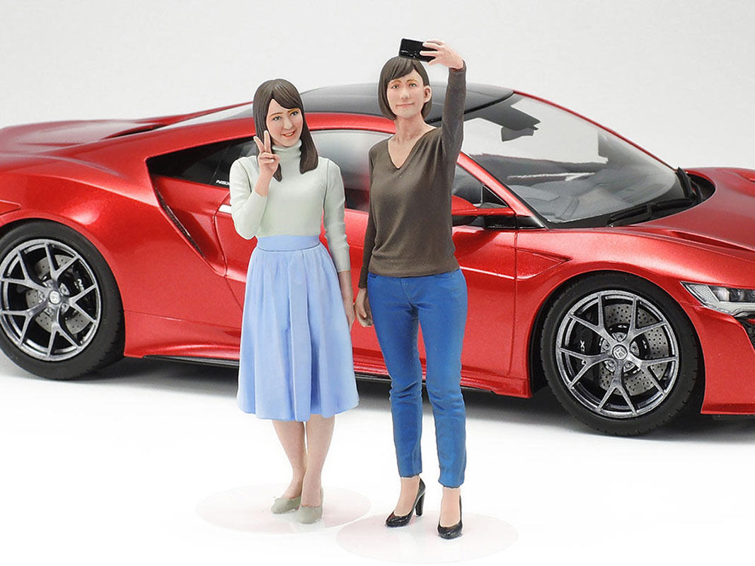 Tamiya Campus Friends Set 2 - Tilbehør