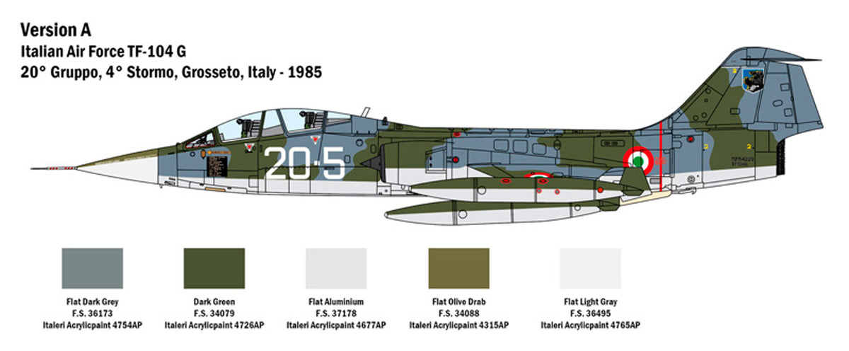 Italeri TF-104 G Starfighter - 1:32