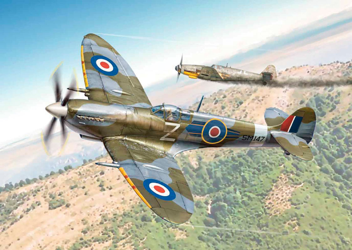 Italeri 1:48 Spitfire Mk. IX - Modelfly