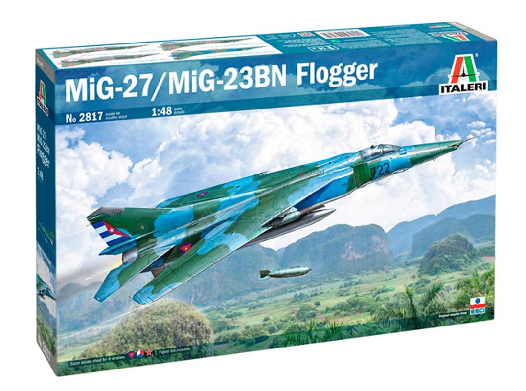 Italeri 1:48 MiG-27/MiG-23BN Flogger - Modelfly