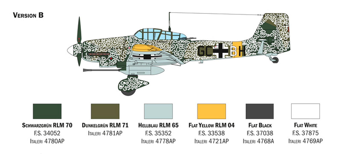 Italeri 1:48 Ju 87 G-1 Stuka Kanonenvogel - Modelfly