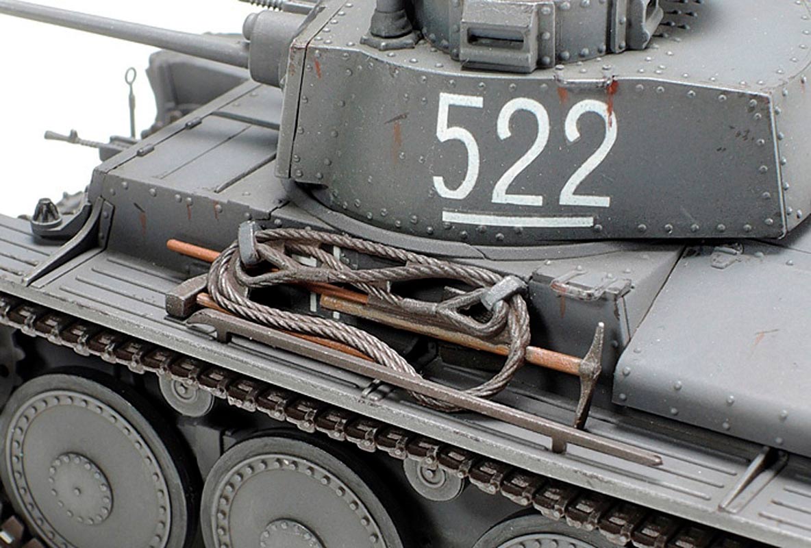 Tamiya German Panzer 38t Ausf.E/F - Modelkampvogn