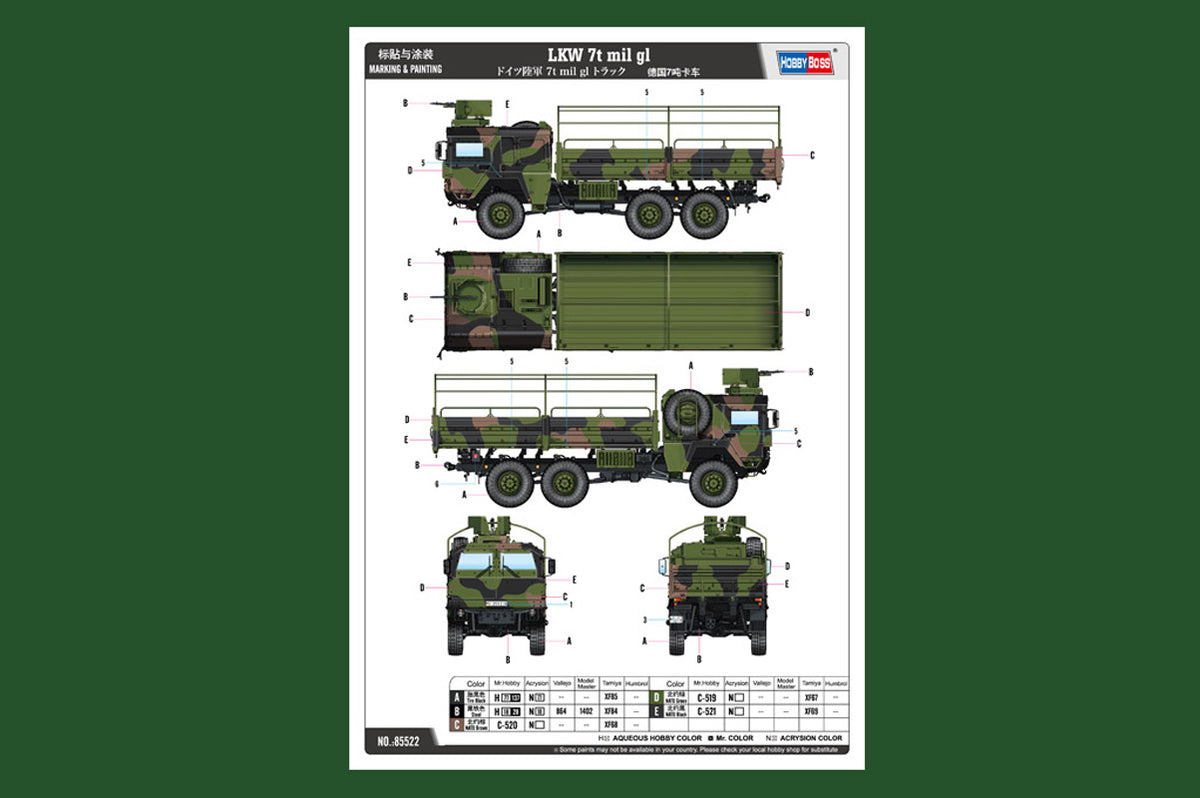 Hobby Boss German IGUANA PSB-2-14 1:35 modellastbil
