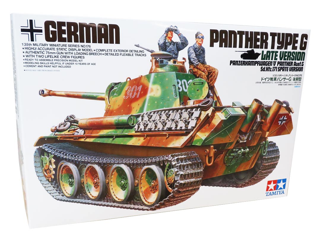 Tamiya Panther type G modelkampvogn