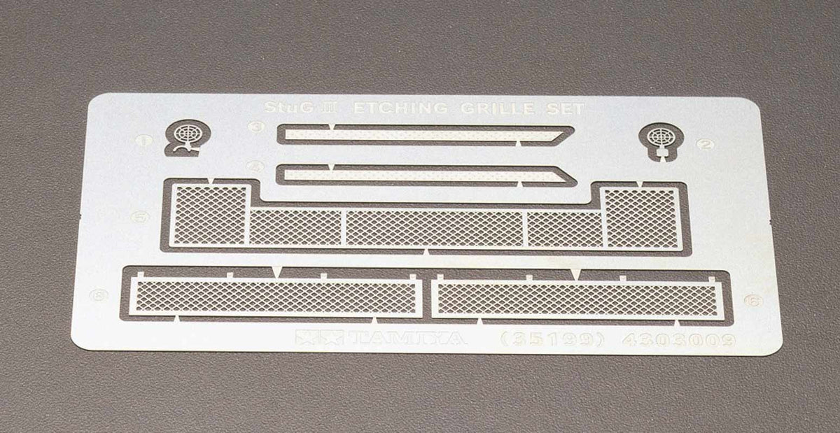 Tamiya tilbehørssæt til StuG III Grille set - Tilbehør 1:35