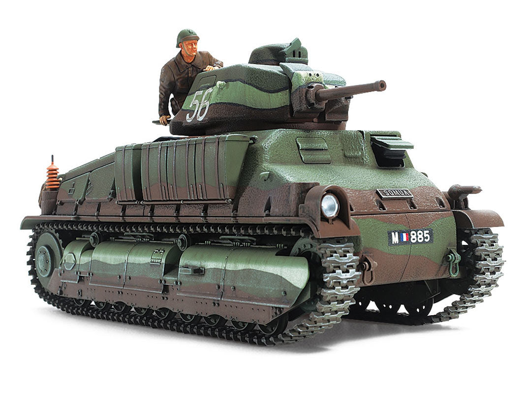 Tamiya French medium tank Somua S35 - Modelkampvogn