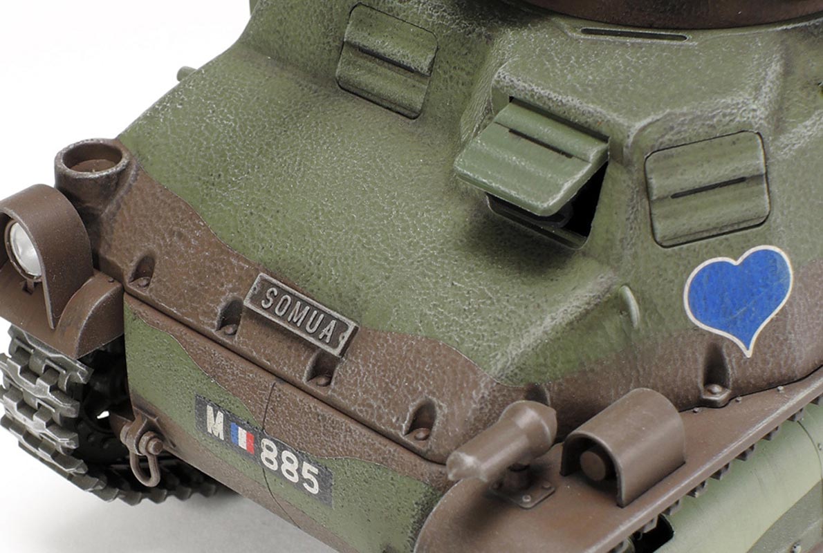 Tamiya French medium tank Somua S35 - Modelkampvogn
