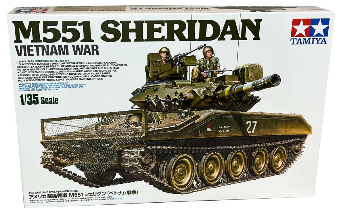 Tamiya M551 Sheridan modelkampvogn