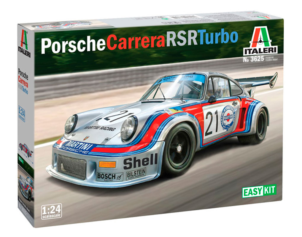 Italeri 1:24 Porsche Carrera RSR Turbo - Modelbil