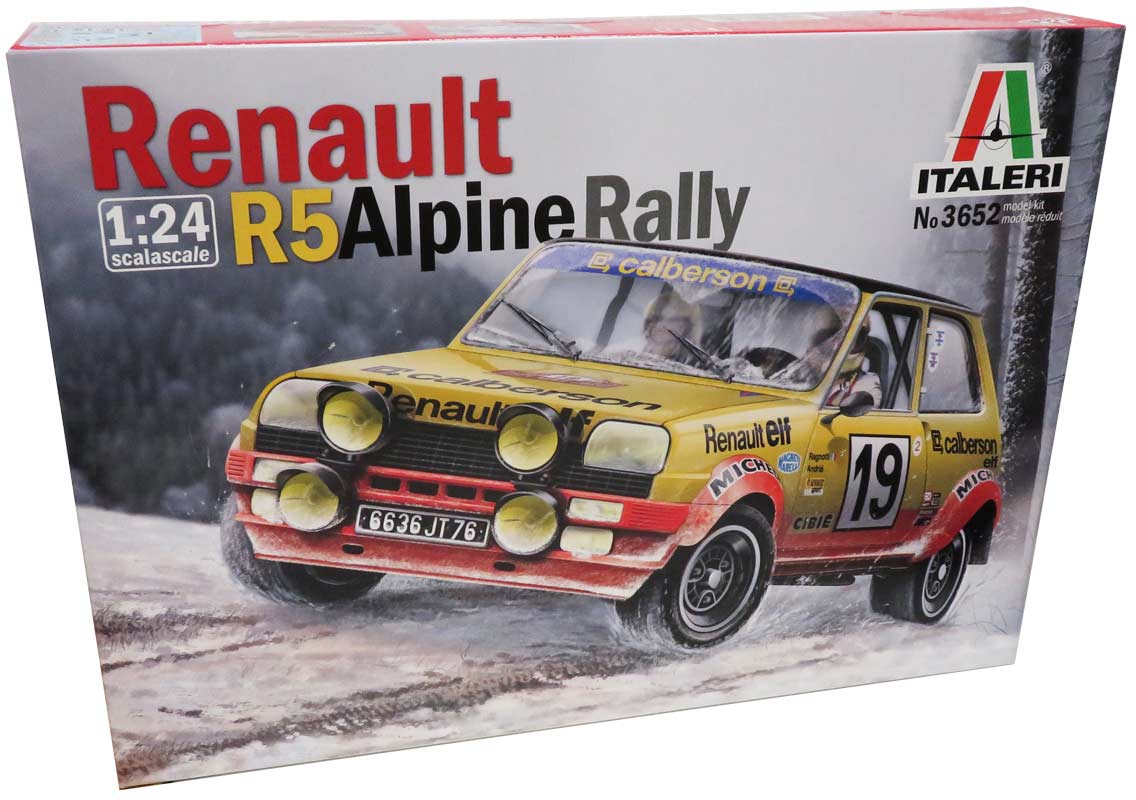 Italeri Renault R5 Alpine rally - 1:24