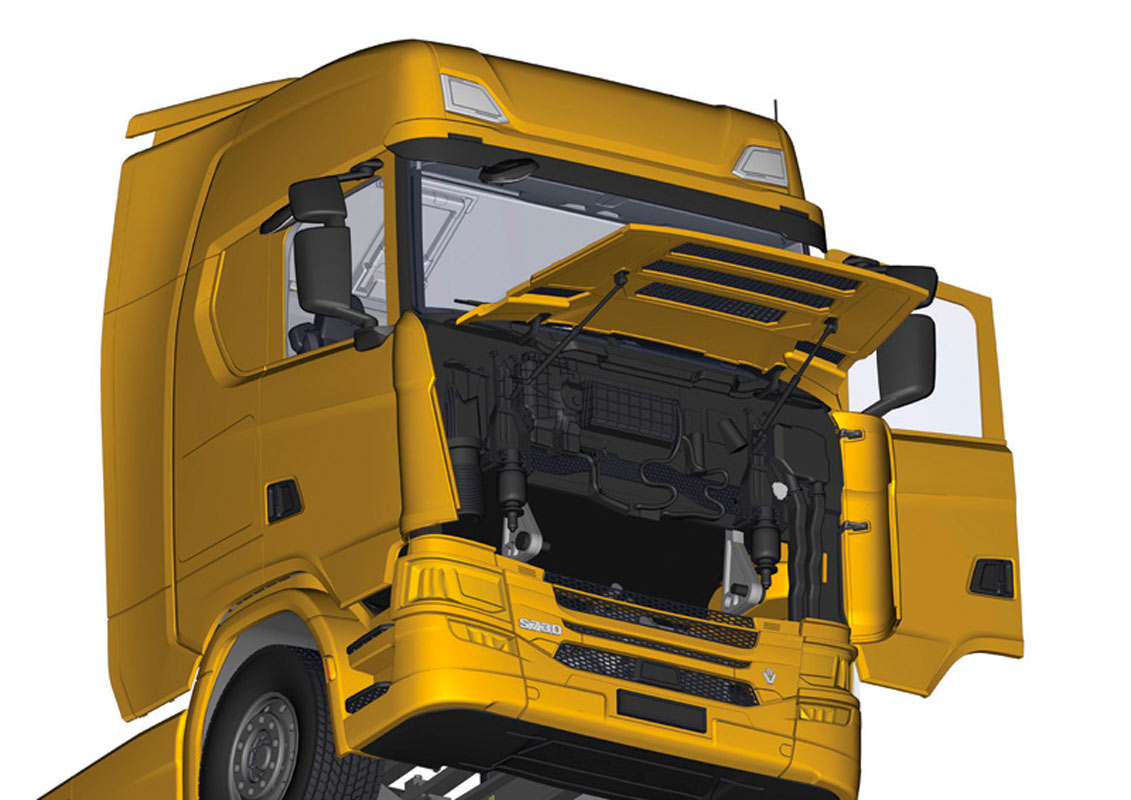 Italeri 1:24 Scania S730 Highline 4x2 - Modellastbil
