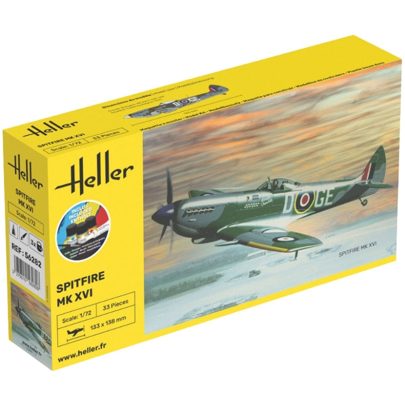Heller STARTER KIT Spitfire i 1:72