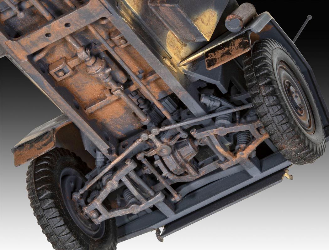 Revell German Command Armoured Vehicle Sd.Kfz.247 Ausf.B modelkampvogn