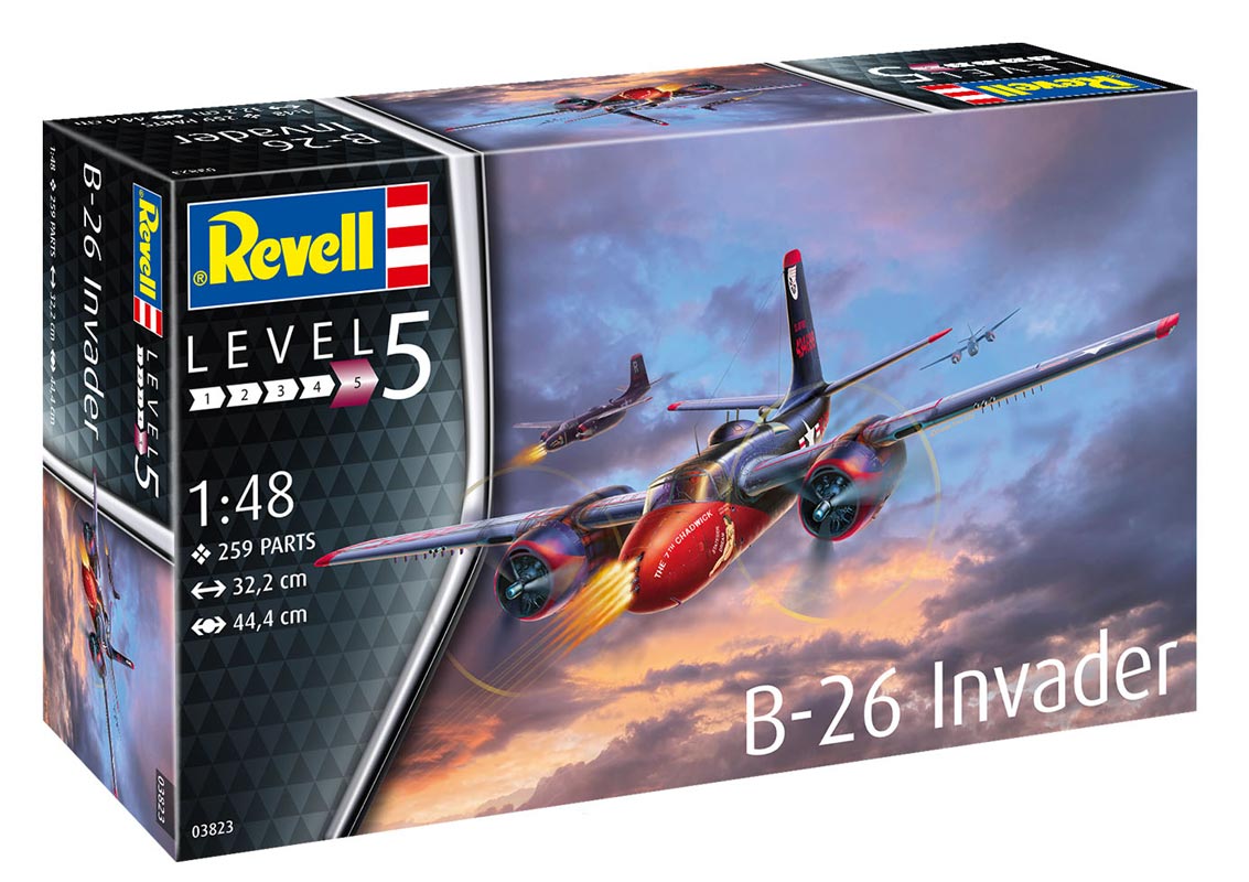 Revell B-26 Invader modelfly