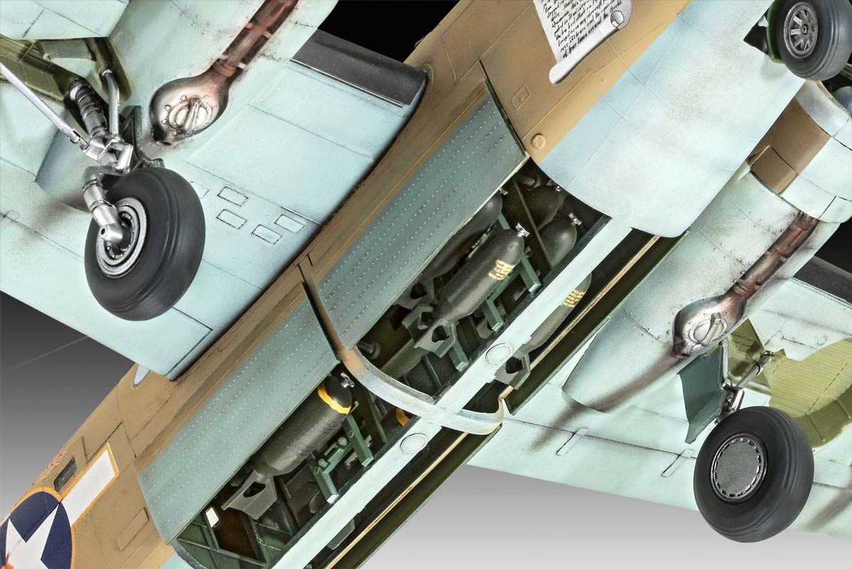Revell B-24D Liberator modelfly