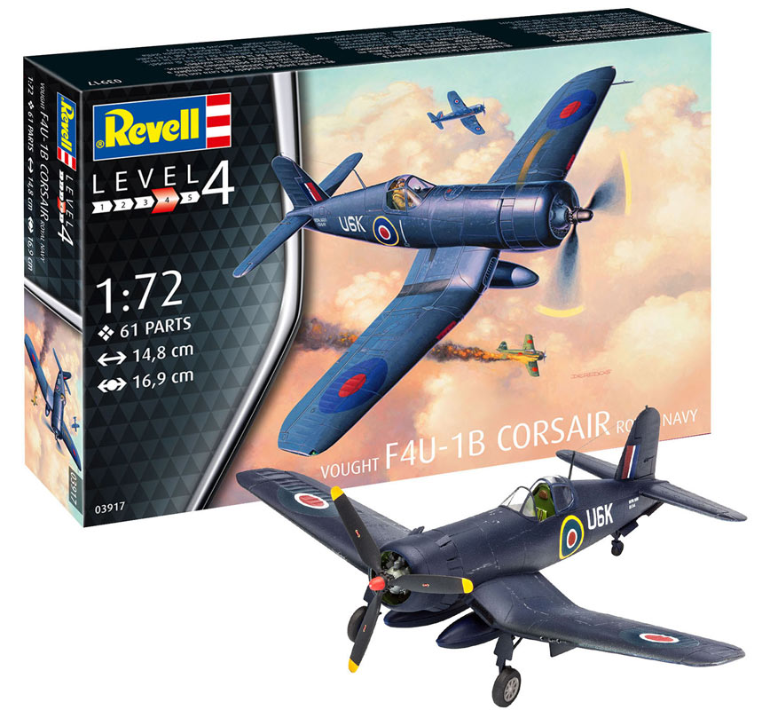 Revell F4U-1B Corsair Royal Navy modelfly
