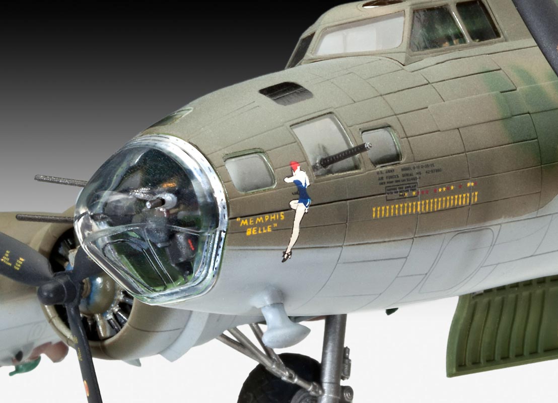 Revell B-17F Memphis Belle modelfly