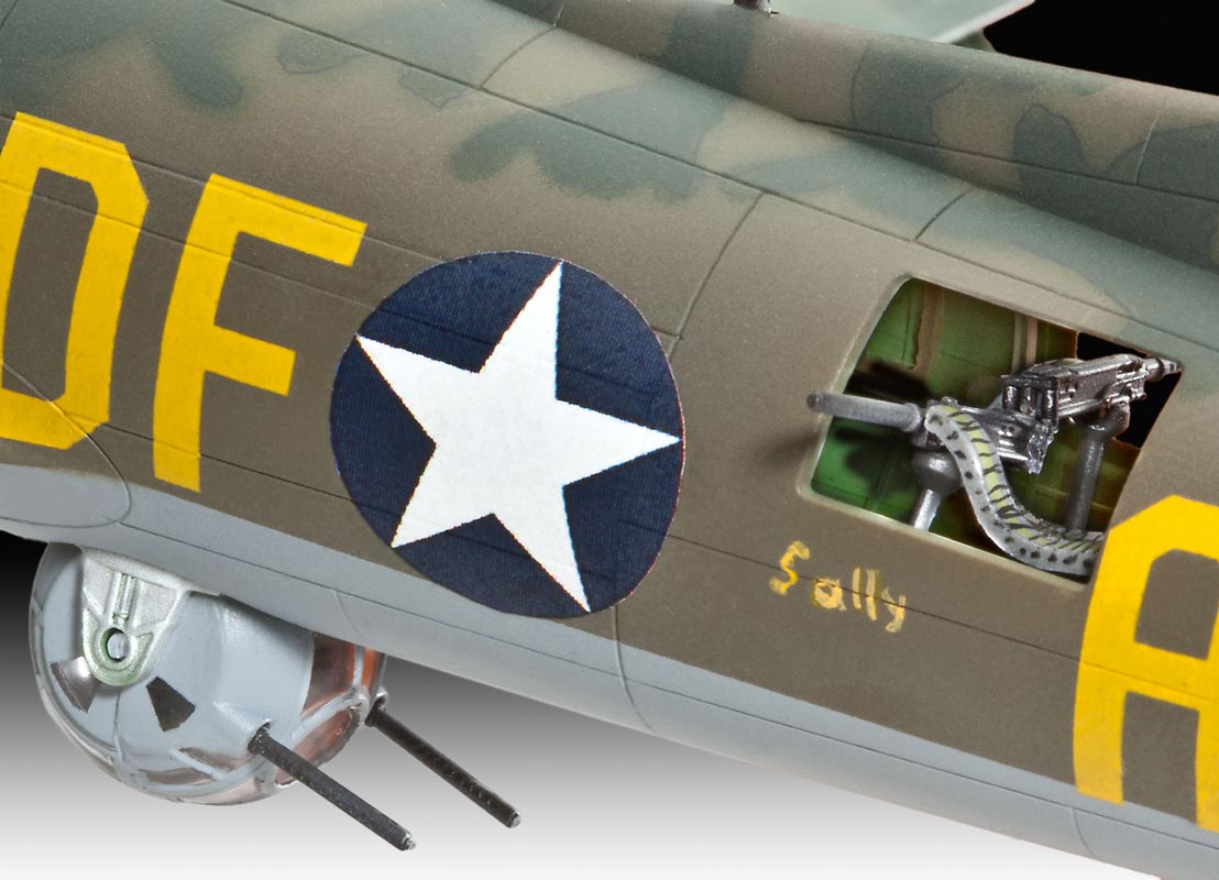 Revell B-17F Memphis Belle modelfly